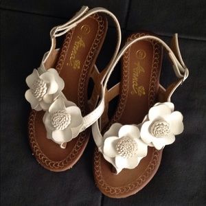 Toddler girls sandals,  size 9